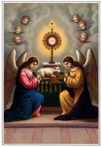Angels Prayer Eucharistic Adoration